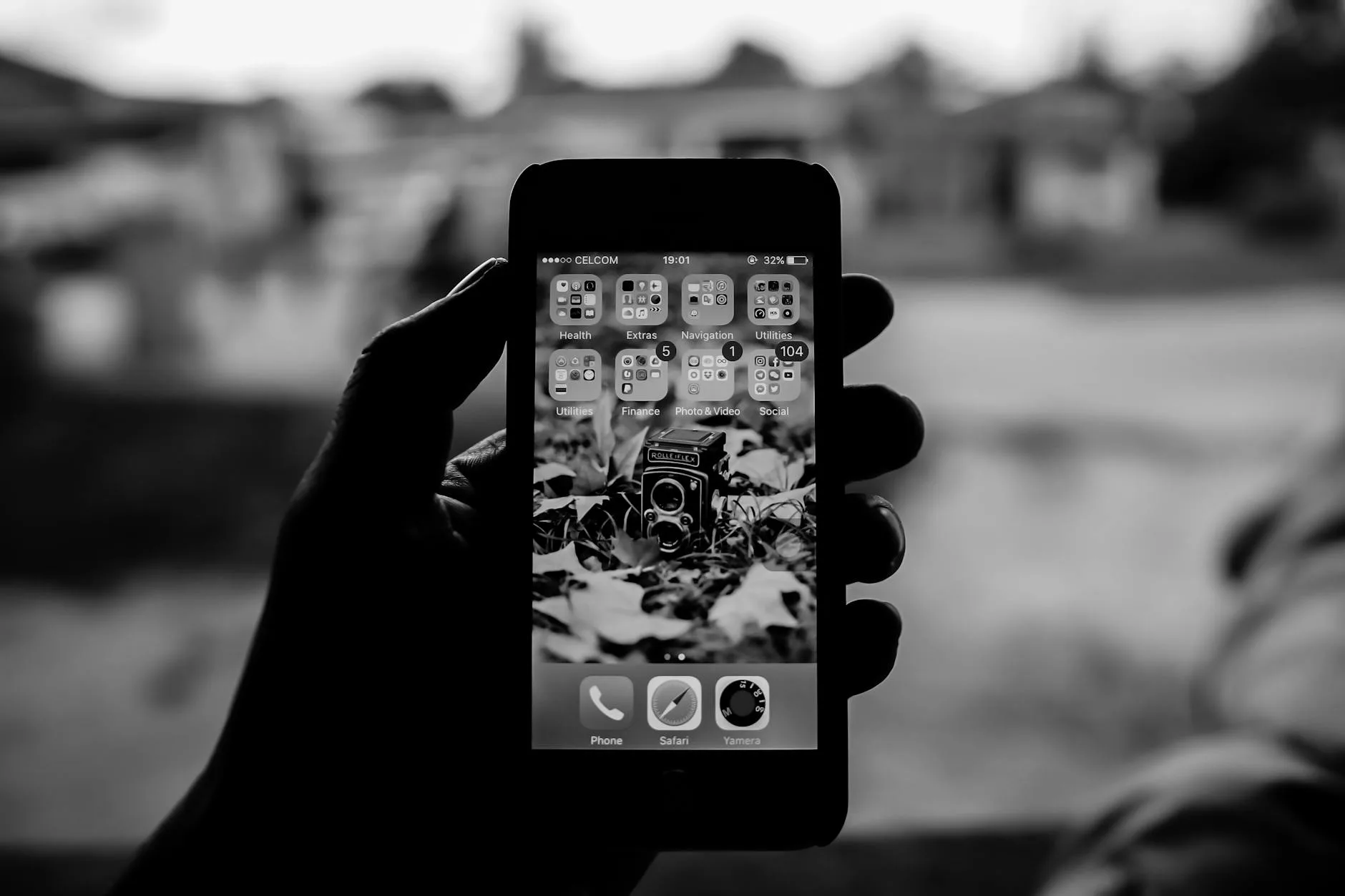 Kamera iPhone hitam Kamera iPhone hitam